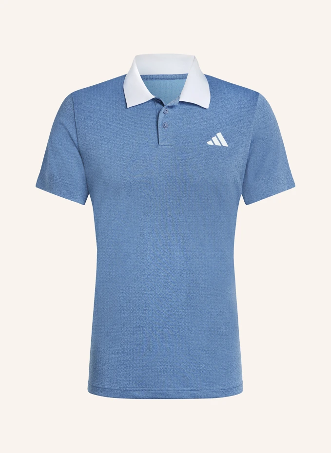 Функциональная рубашка-поло freelift стандартного кроя Adidas, синий