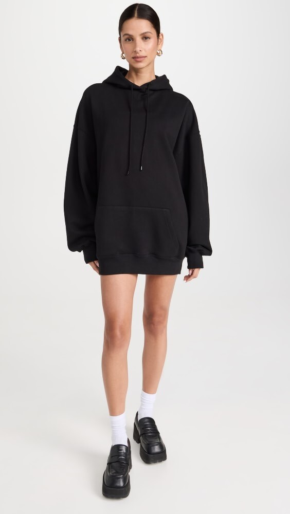 

Платье WARDROBE.NYC Oversize Hooded, черный