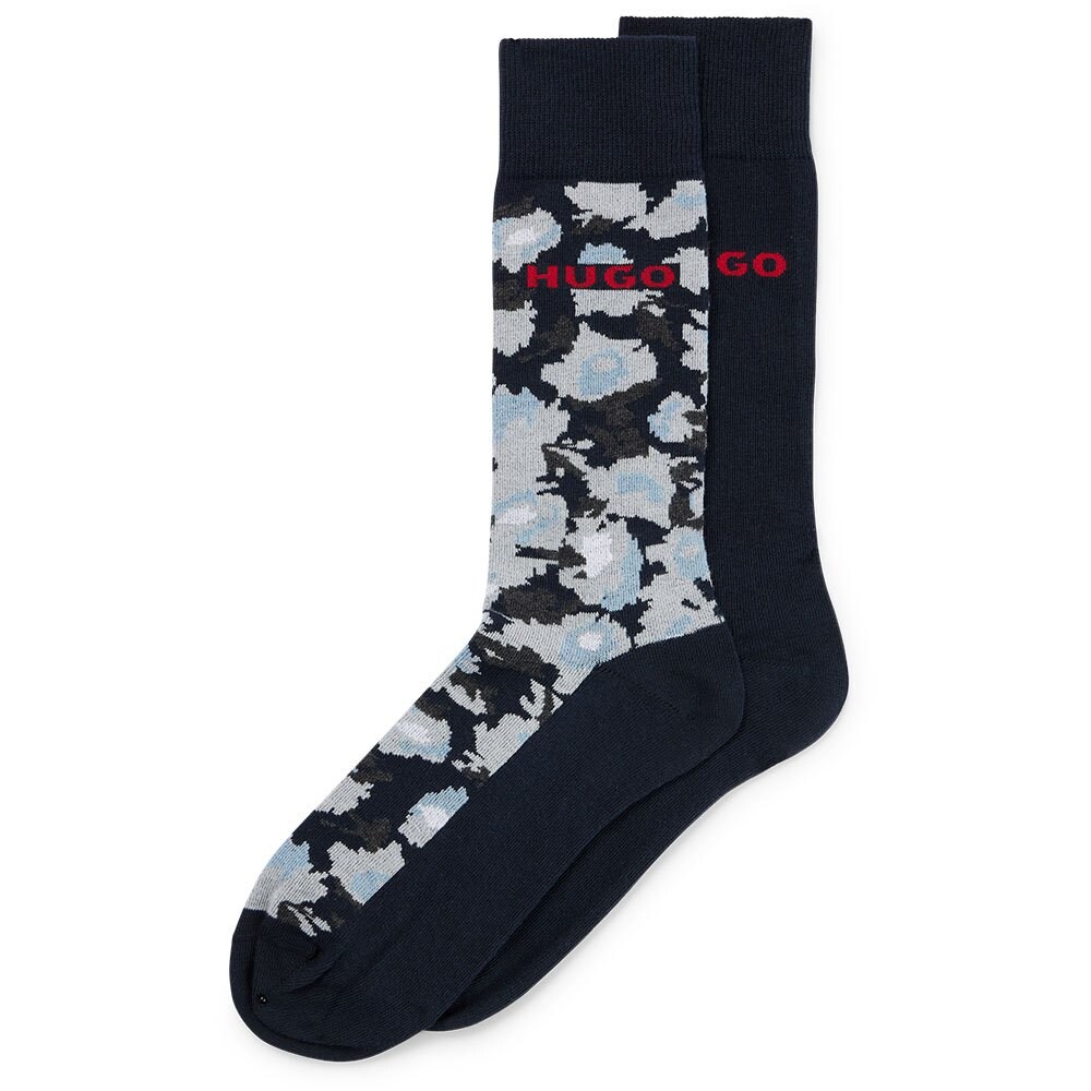 

Носки HUGO Rs Flower Cc 10249366 01 2 шт, синий