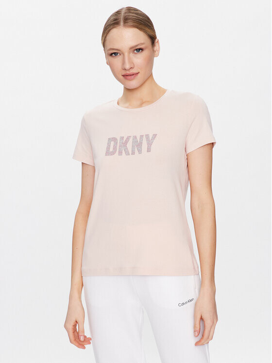 

Футболка стандартного кроя Dkny, розовый