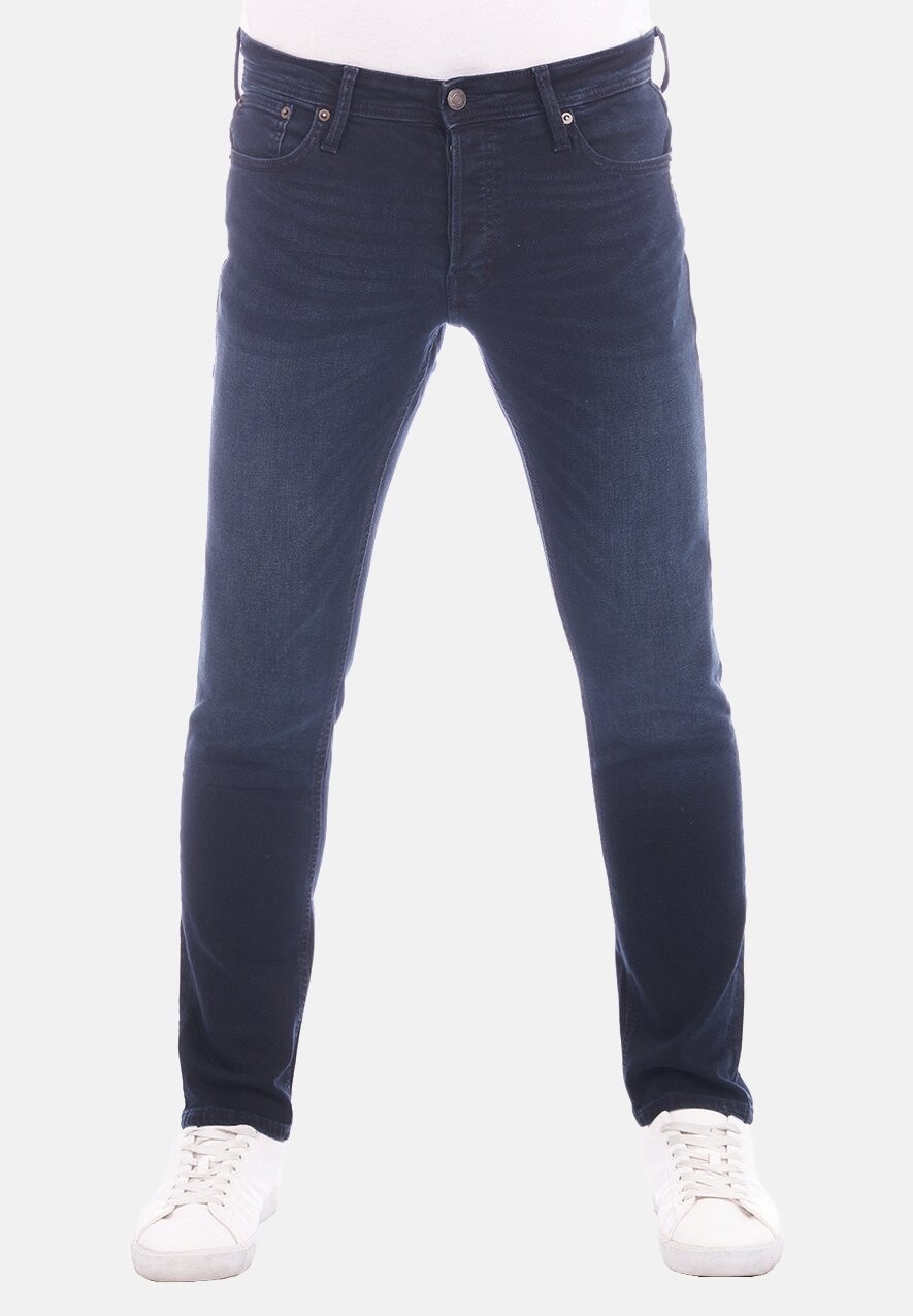 

Джинсы приталенного кроя JJIGLENN Jack & Jones, цвет blue denim