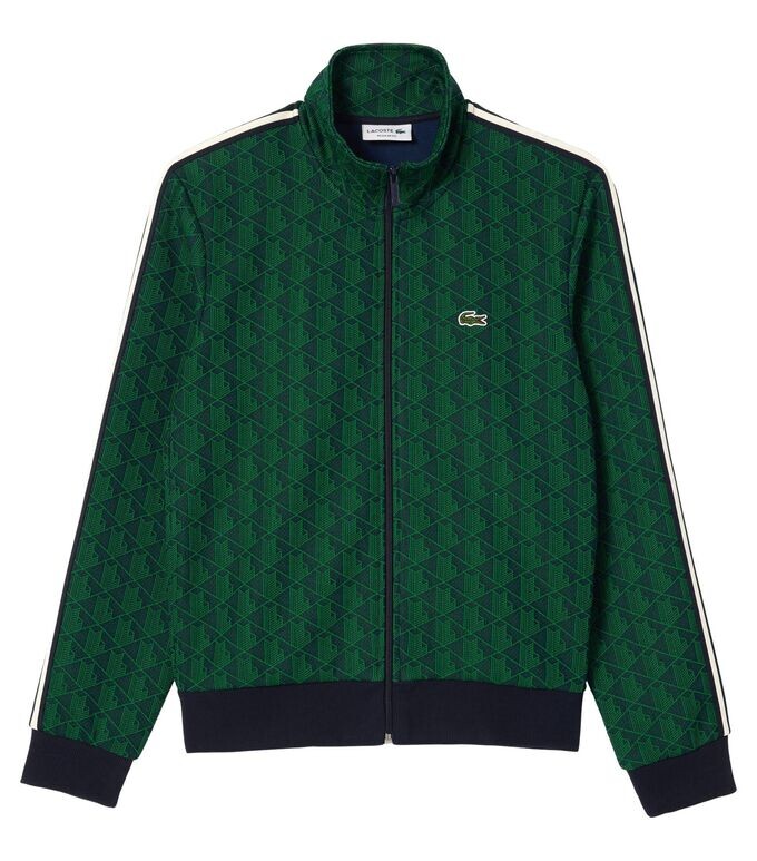 

Толстовка с монограммным принтом Lacoste, зеленый