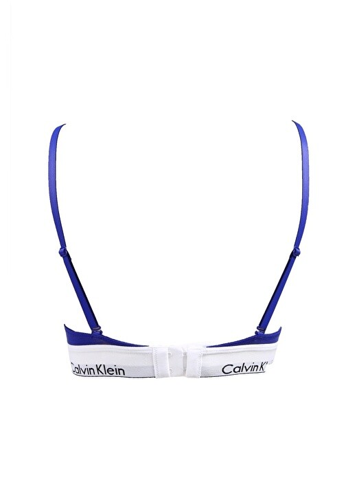 

Синий бюстгальтер без бретелей Calvin Klein