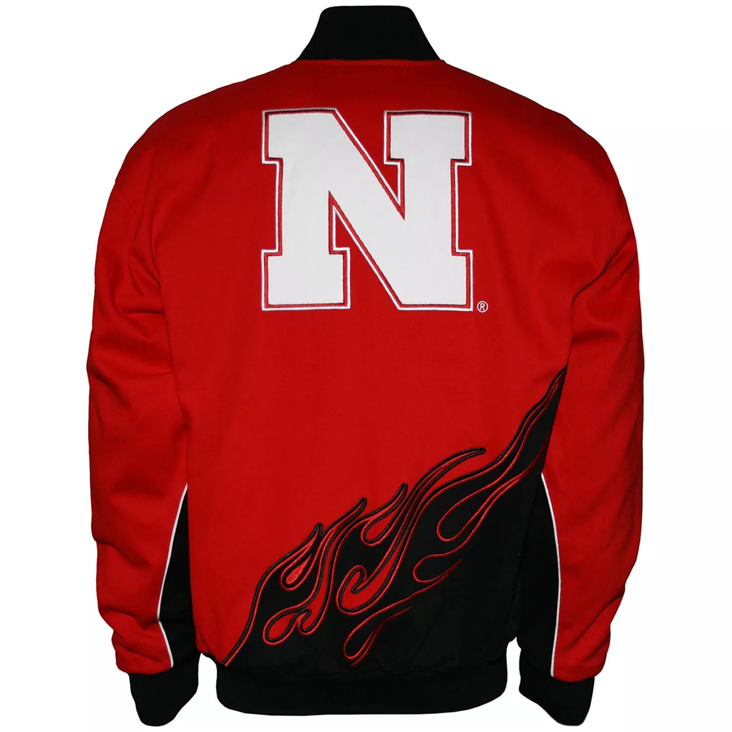 Мужская твиловая куртка Nebraska Cornhuskers Hot Route Franchise Club мужской пуловер анорак nebraska cornhuskers alpha franchise club