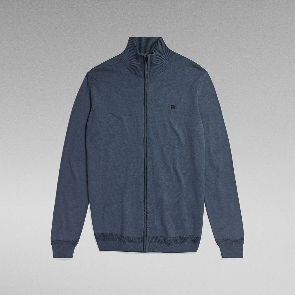 

Свитер G-Star Core Through Full Zip, синий