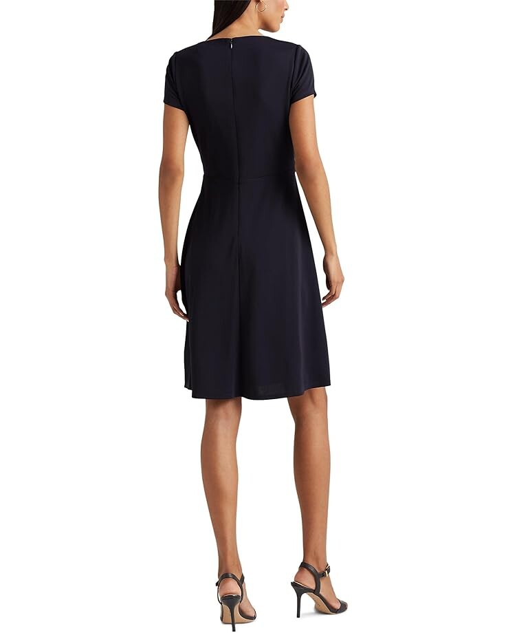 

Платье LAUREN Ralph Lauren Surplice Jersey Dress, цвет Lighthouse Navy