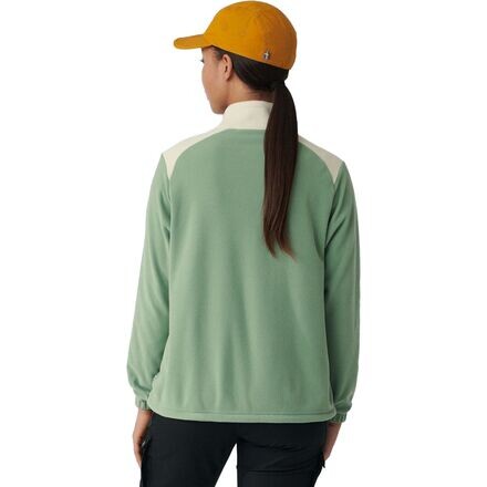 

Флис Vardag Lite женский Fjallraven, цвет Sage Green/Chalk White