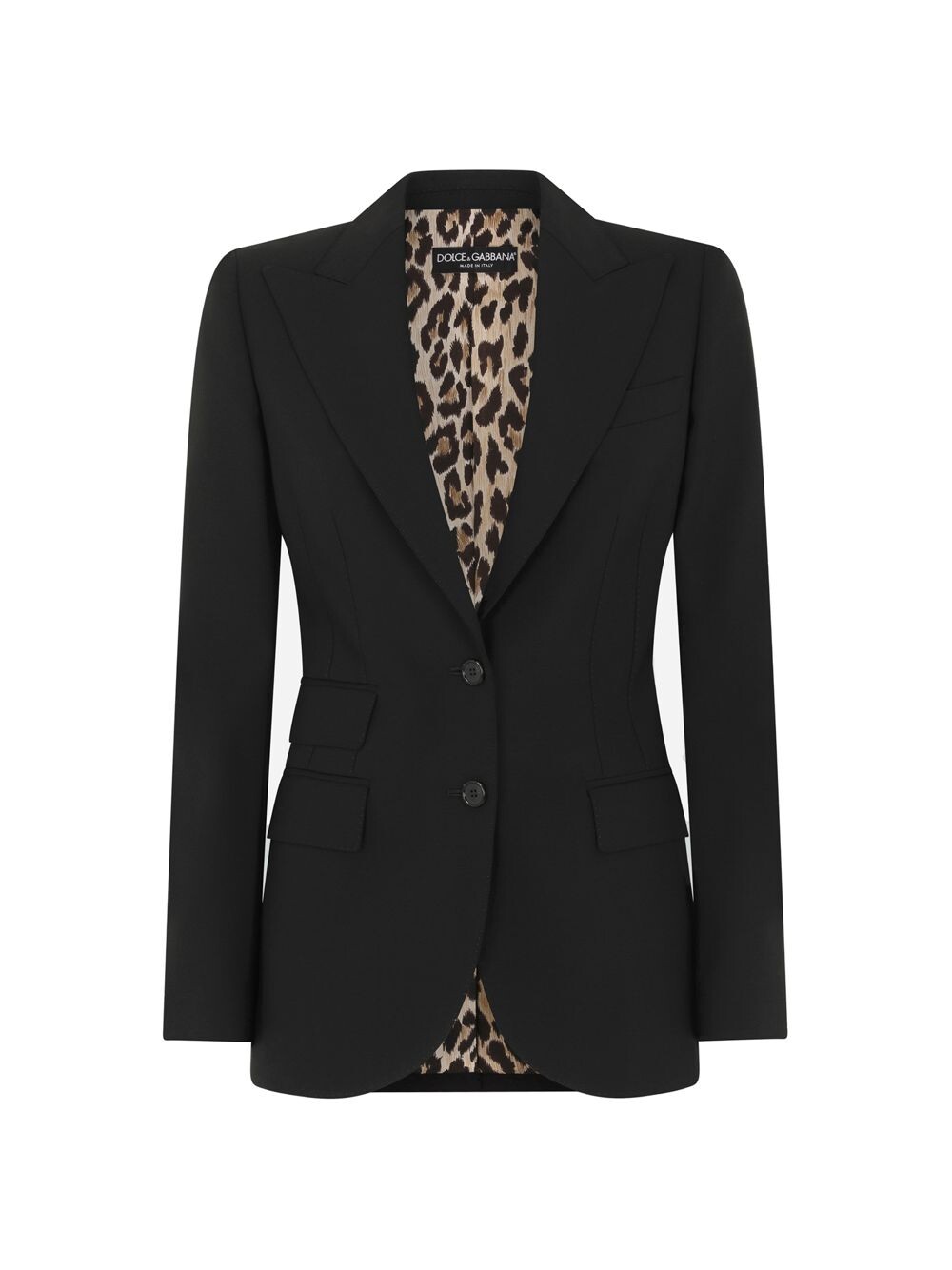 

Однобортный блейзер Turlington DOLCE&GABBANA, черный