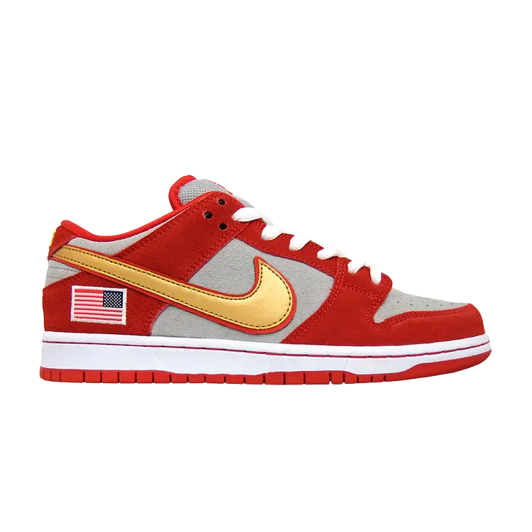 

Кроссовки Nike SB Low 'Nasty Boys' Unheardof Special Box, красный