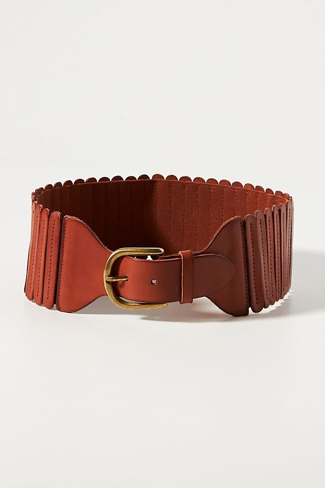 

Высокий пояс Табиты Anthropologie, мед