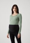

Топ с длинными рукавами VMMROSI O NECK Vero Moda, зеленый