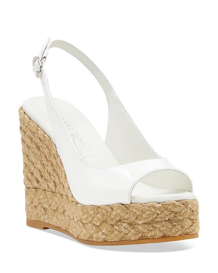 

Женские туфли-лодочки Island Peep Toe Espadrille на танкетке на платформе Stuart Weitzman