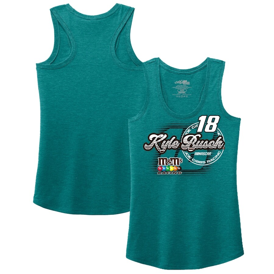 

Топ Joe Gibbs Racing Team Collection Kyle Busch, бирюзовый