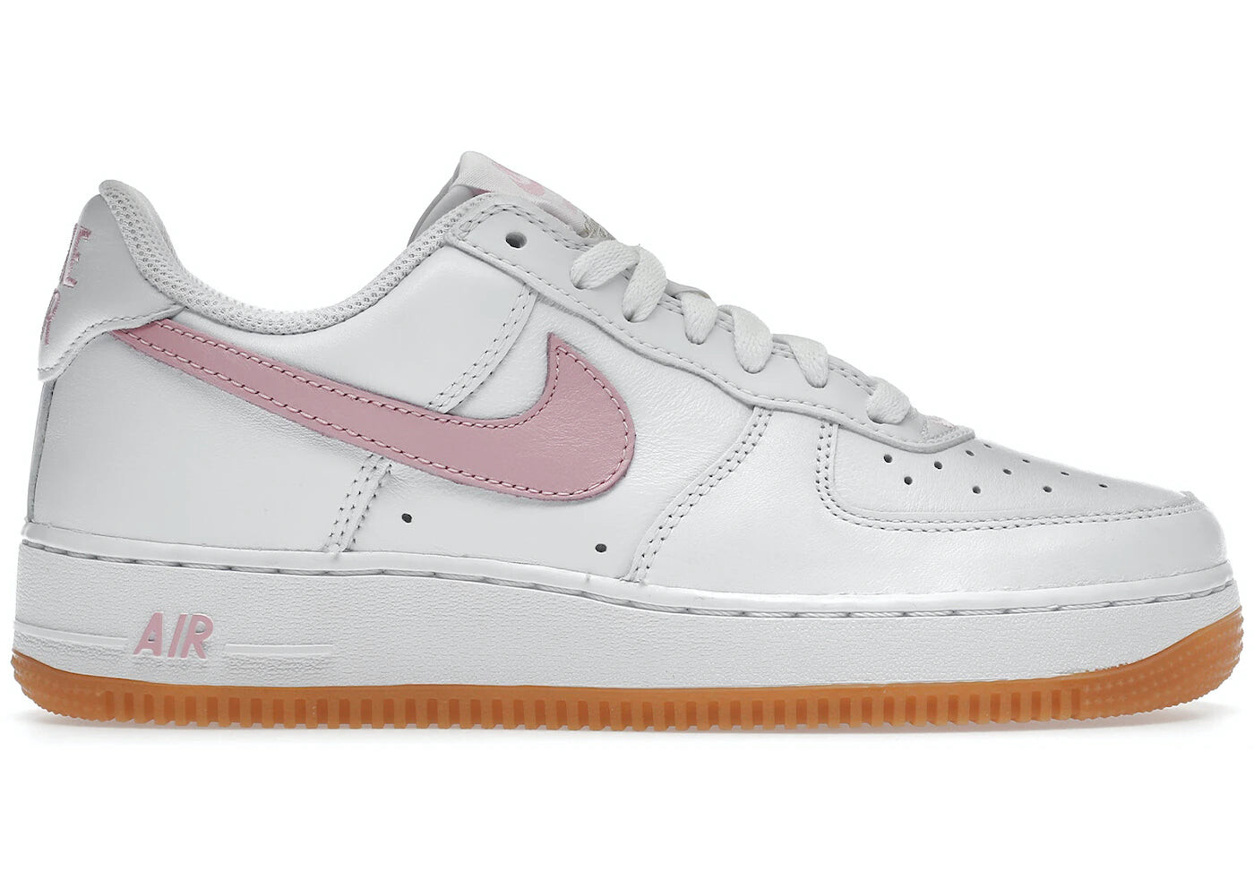 

Кроссовки Nike Air Force 1 Low 07 Retro, белый / розовый / желтый / золотой