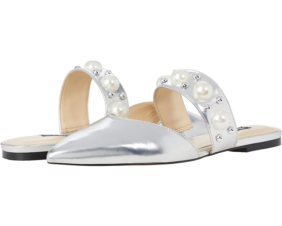 

Балетки Nine West Baubble 3, серебряный