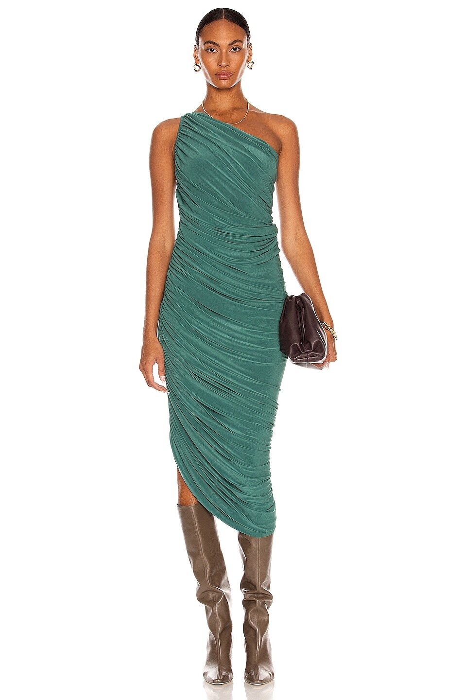 

Платье Norma Kamali Diana Gown, цвет Mountain Green