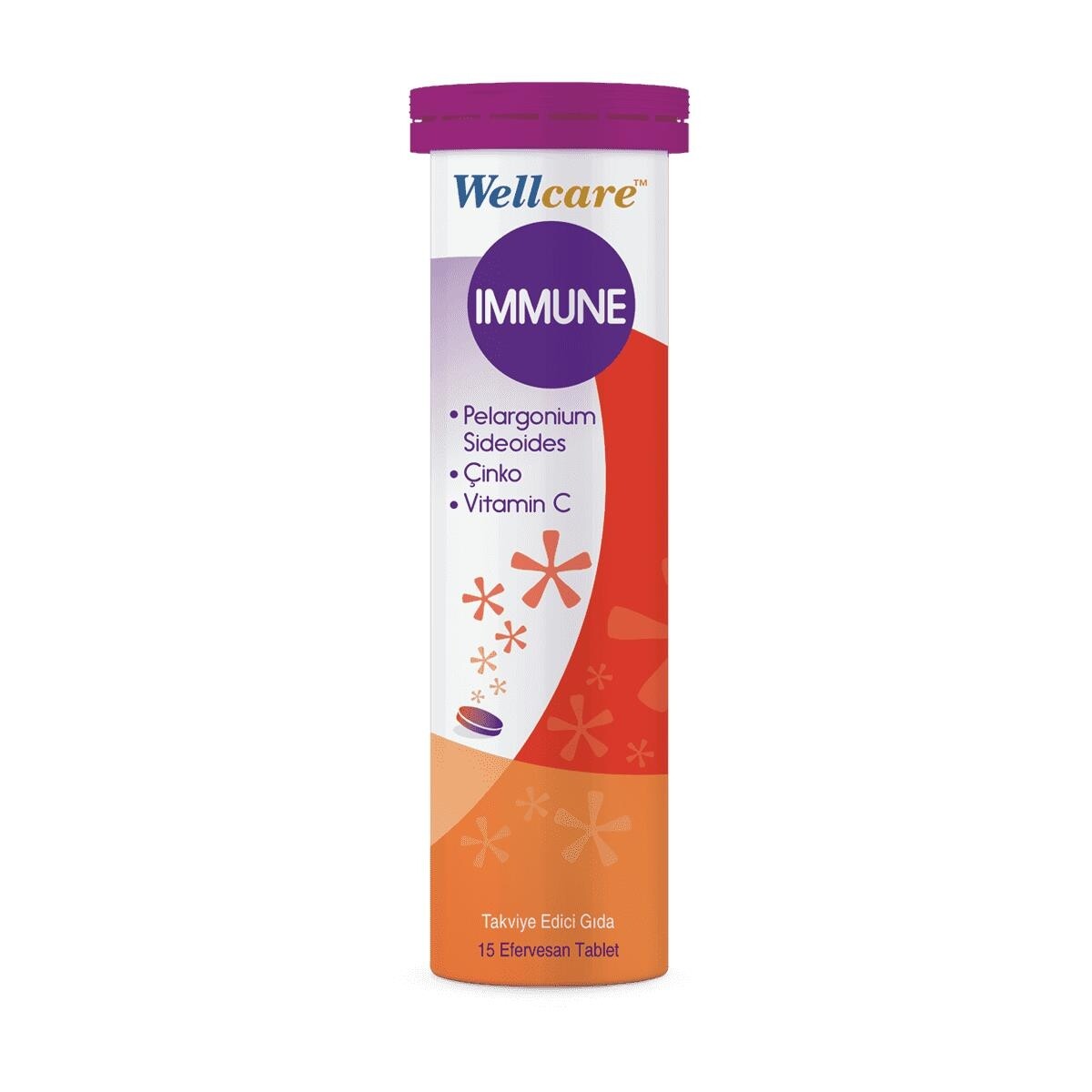 

Wellcare Immune 15 Шипучая таблетка