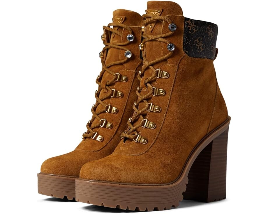 

Ботинки GUESS Kelyna, коричневый