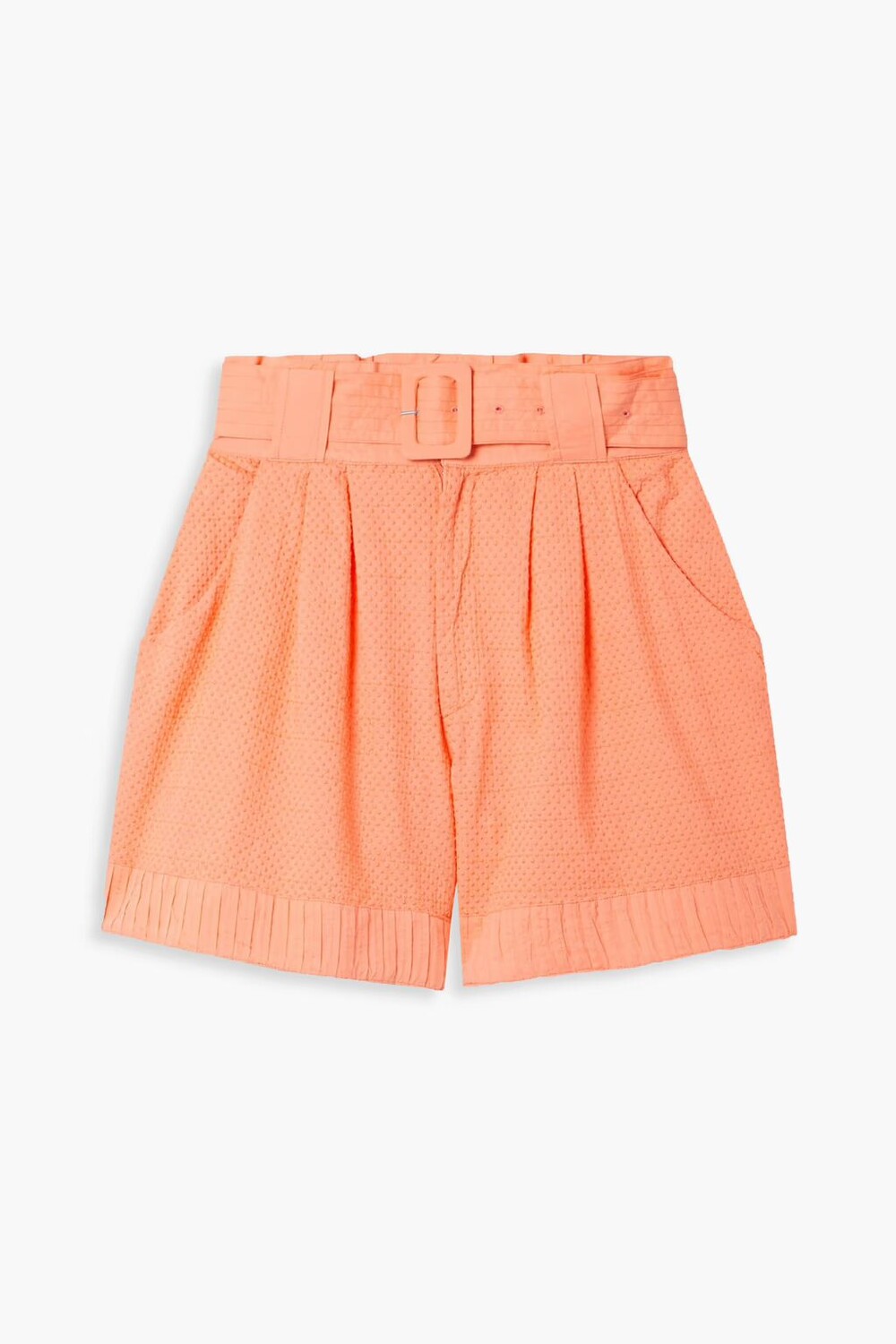 

Хлопковые шорты Talia с поясом в швейцарский горошек Solid & Striped, персик