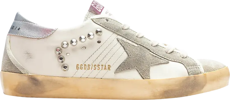 

Кроссовки Golden Goose Wmns Superstar 'Studded - Beige Taupe Silver', кремовый