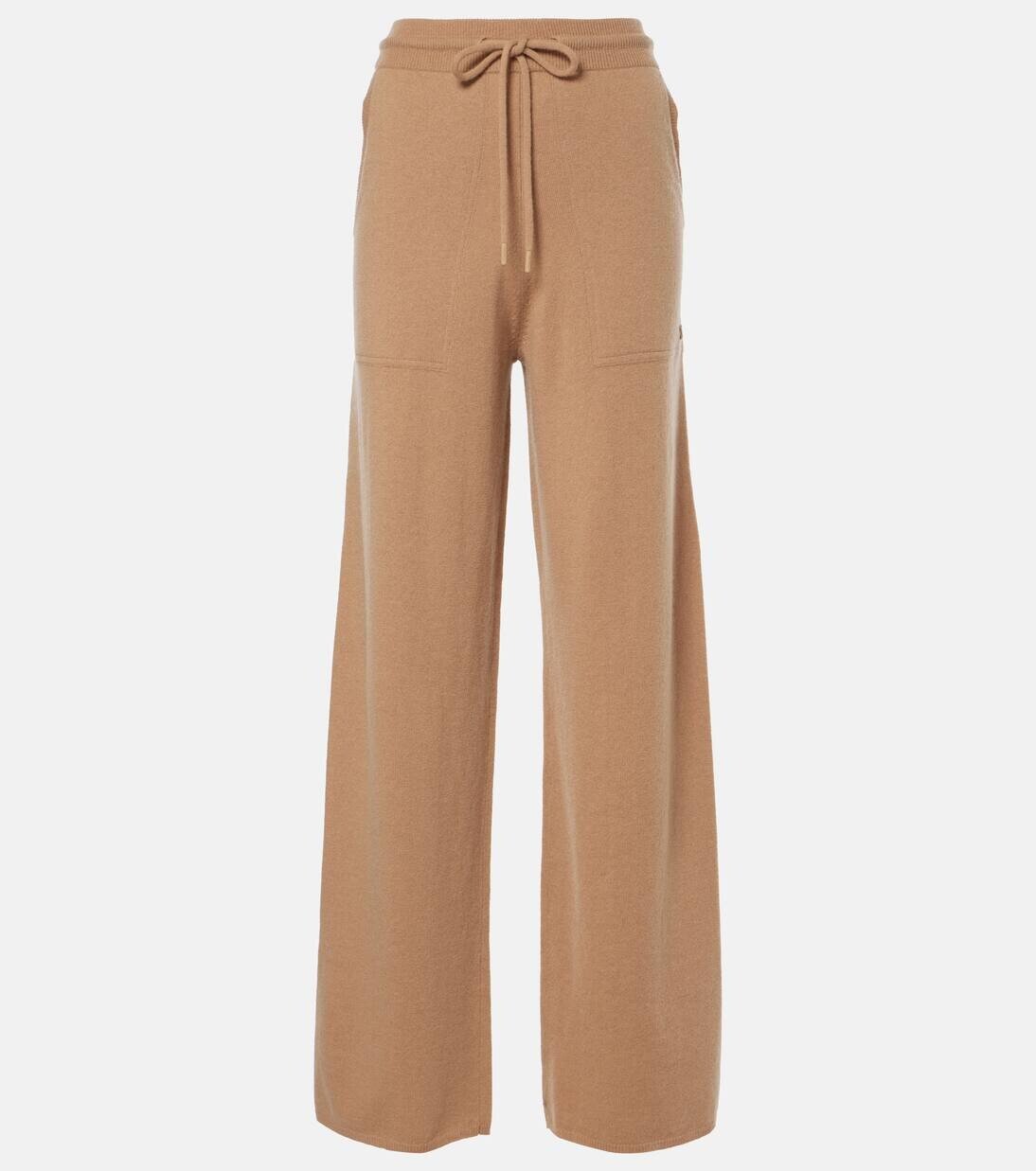 

Спортивные брюки из шерсти и кашемира Rino Max Mara, цвет cammello