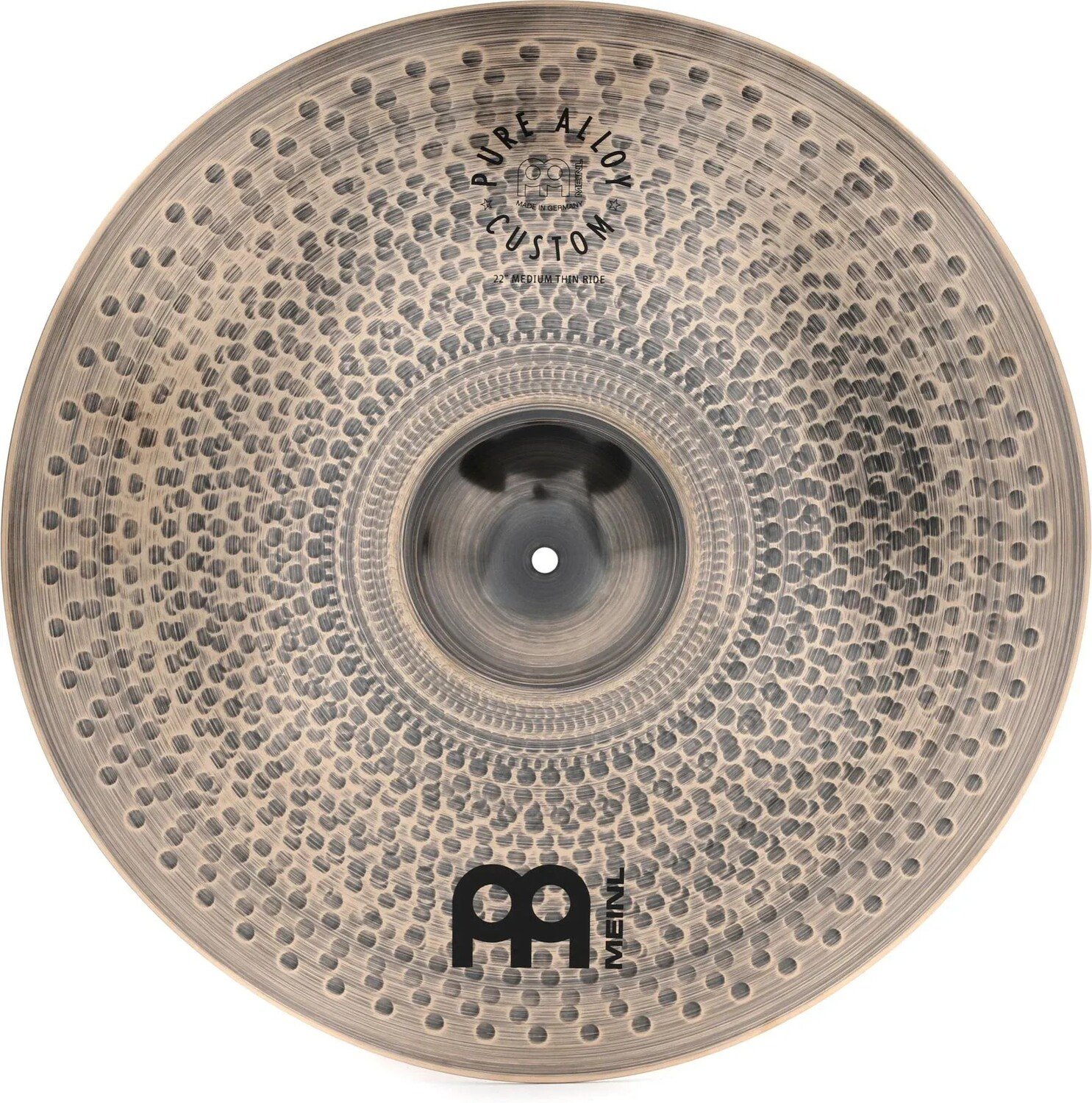 

Тарелки Meinl 22-дюймовая тарелка из чистого сплава Custom Medium Thin Ride