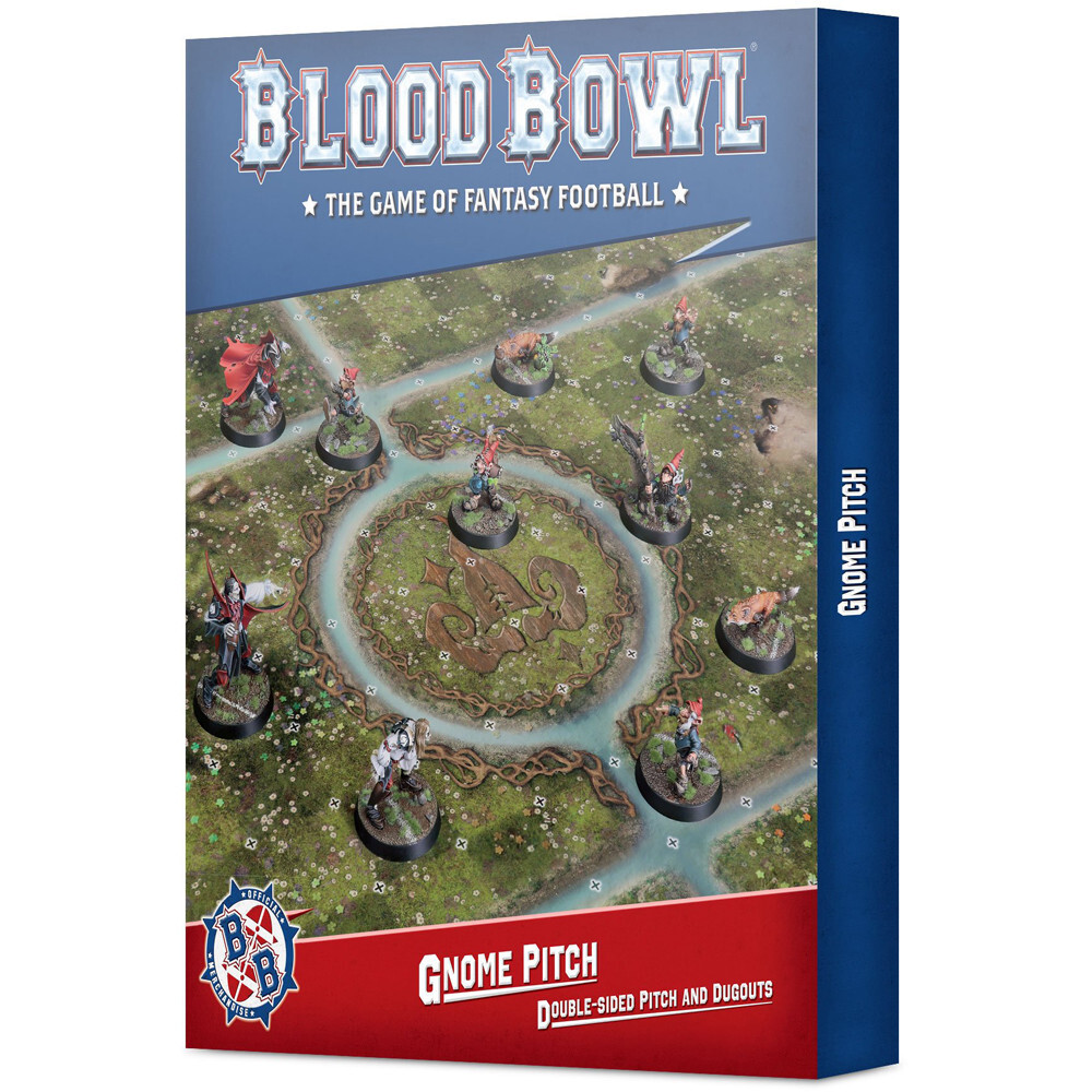 

Миниатюра Games Workshop Blood Bowl: Gnome Team - Pitch & Dugouts