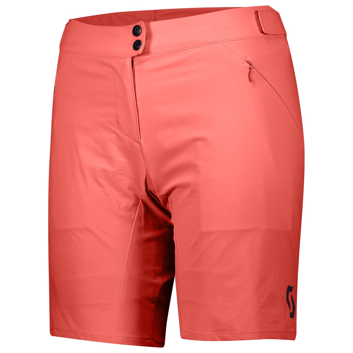 Велосипедные шорты Scott Women's Shorts Endurance Loose Fit with Pad, цвет Astro Red