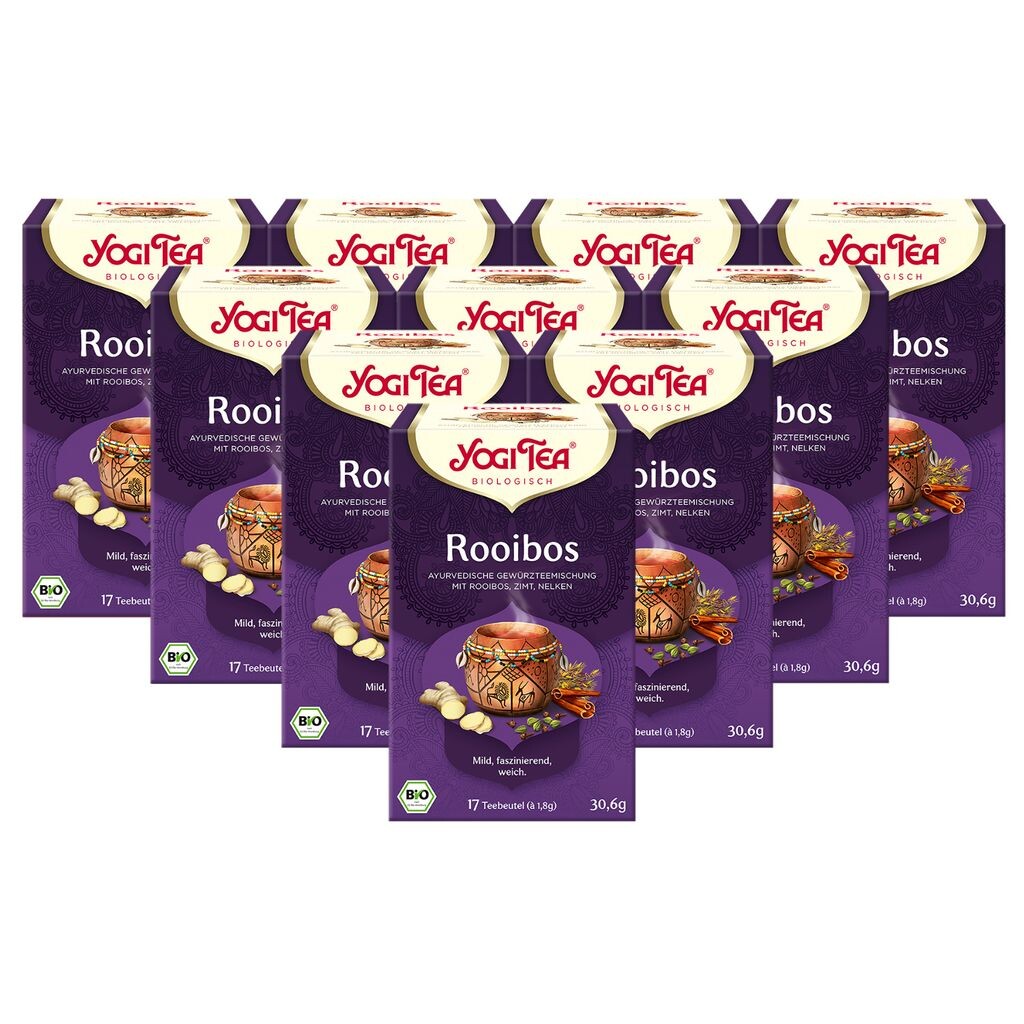 

10 xYOGI ЧАЯ Ройбуш | 10 х 30,6 г Yogi Tea
