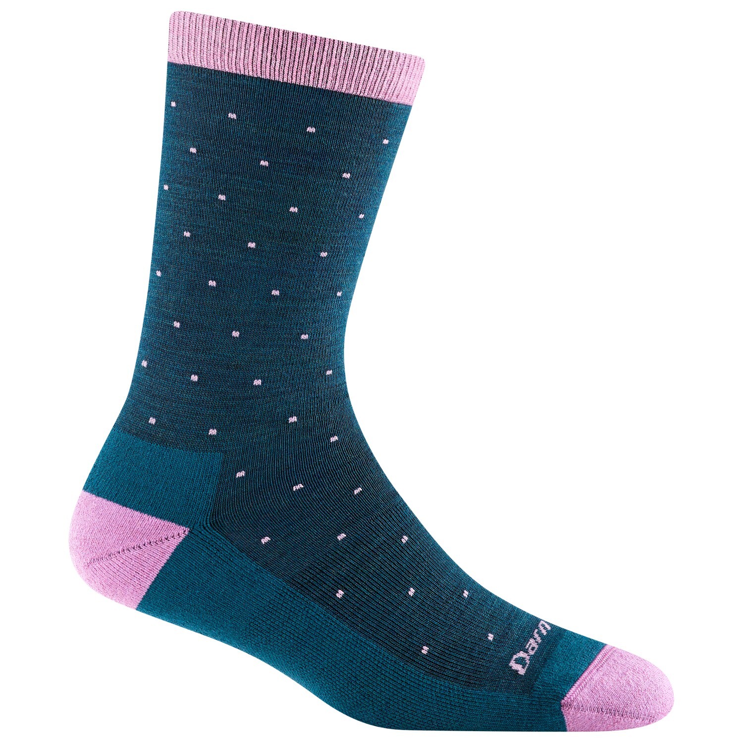 

Многофункциональные носки Darn Tough Pin Drop Crew Lightweight w. Cushion, цвет Dark Teal