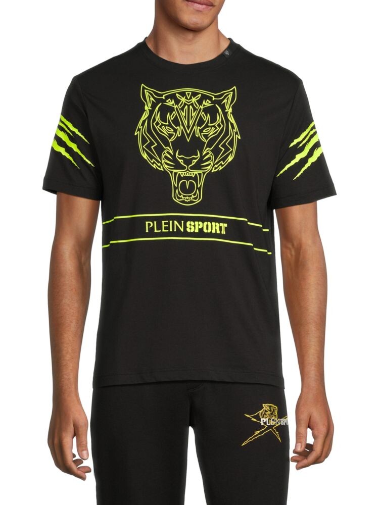 

Футболка с графическим рисунком Plein Sport, черный