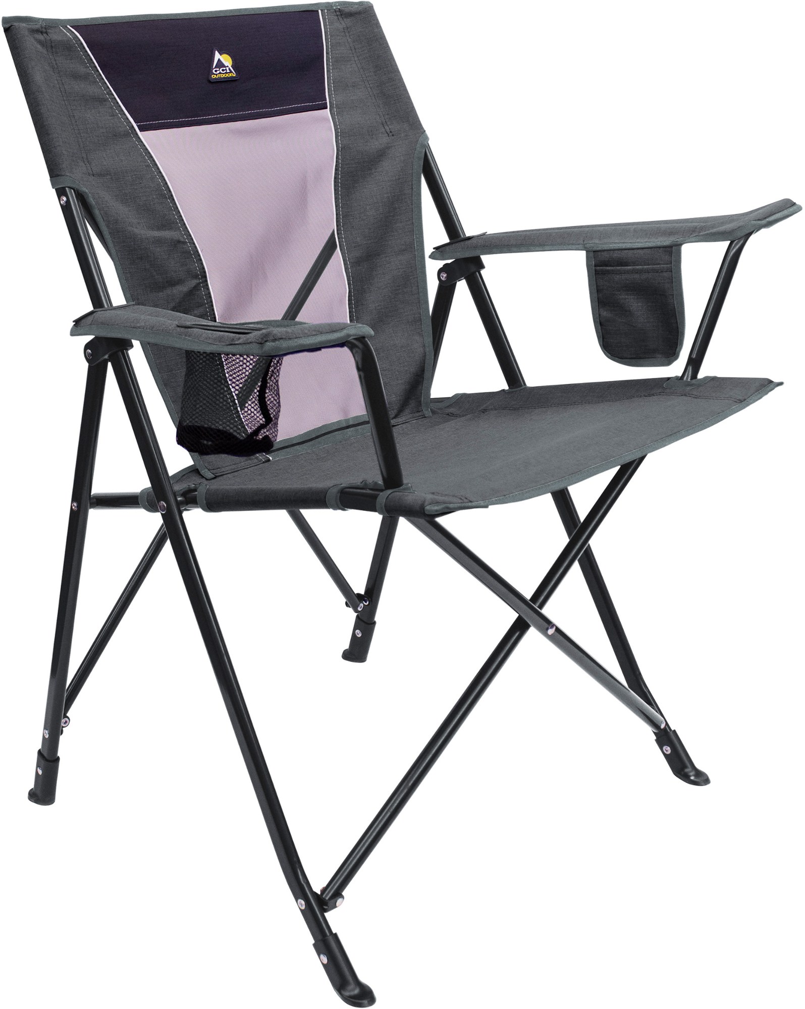Кресло Комфорт Про GCI Outdoor, серый кресло качалка с солнцезащитным козырьком gci outdoor серый