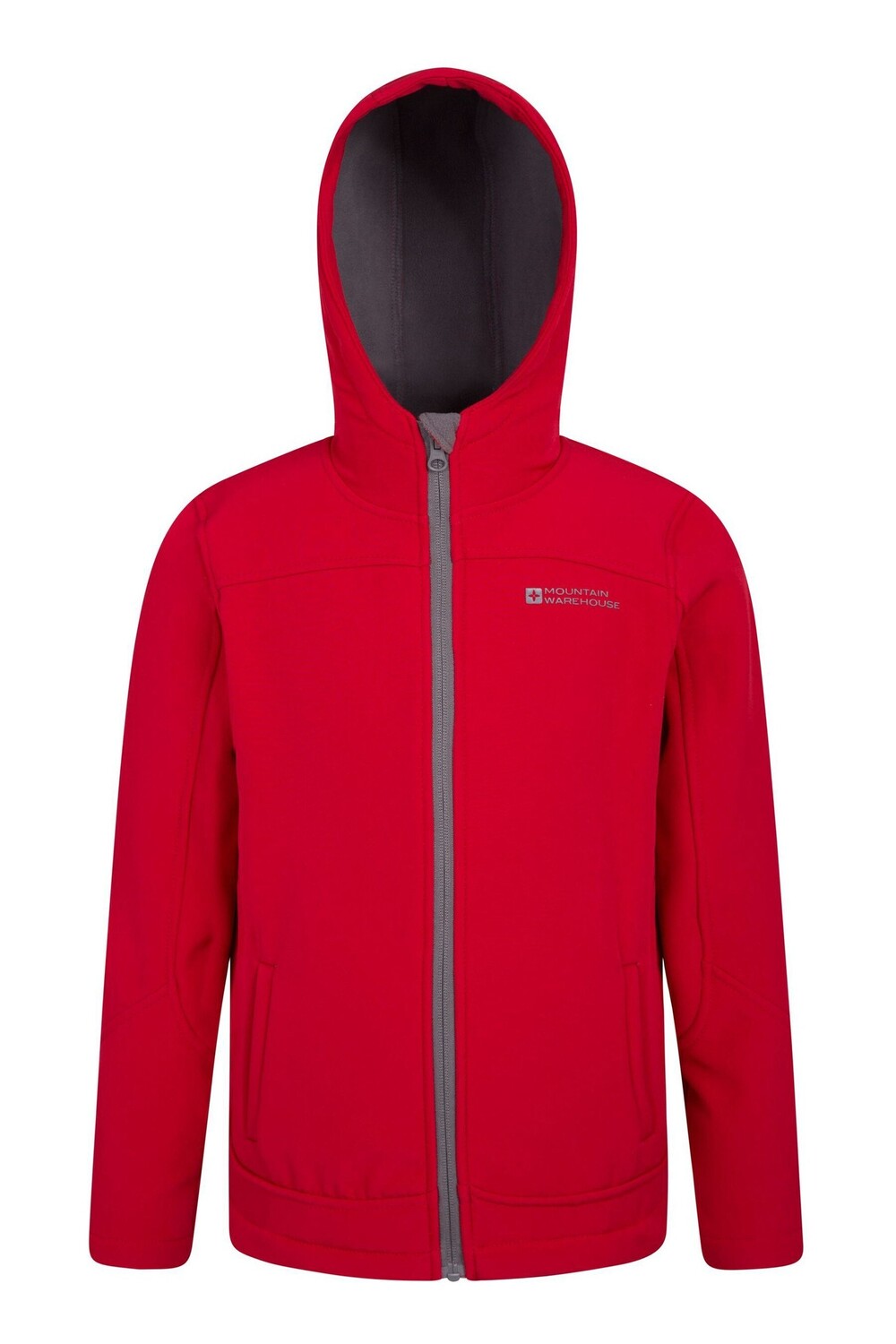 

Детский непромокаемый софтшелл Exodus Mountain Warehouse, красный