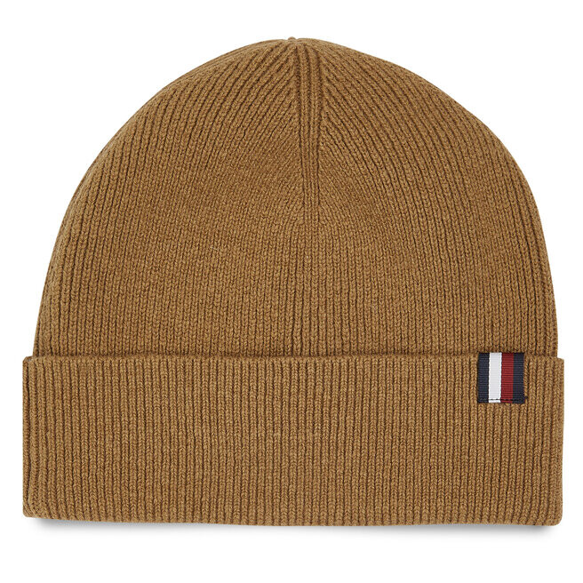 

Шапка Tommy Hilfiger UptownWool Beanie, бежевый