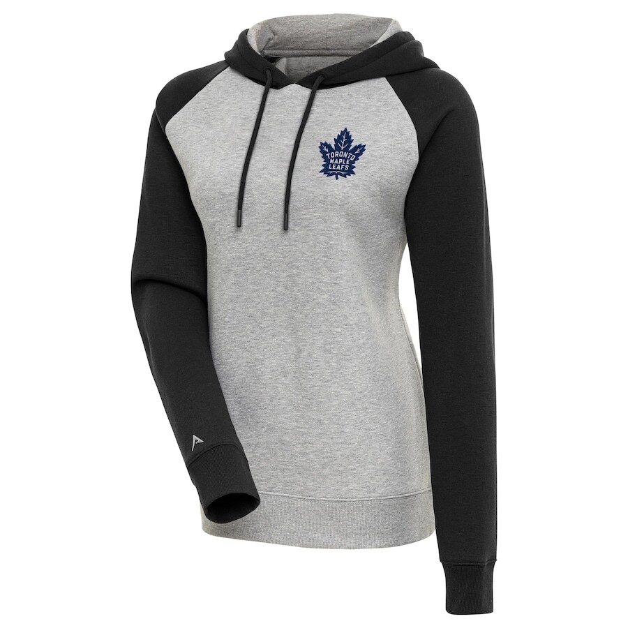 

Пуловер с капюшоном Antigua Toronto Maple Leafs, серый