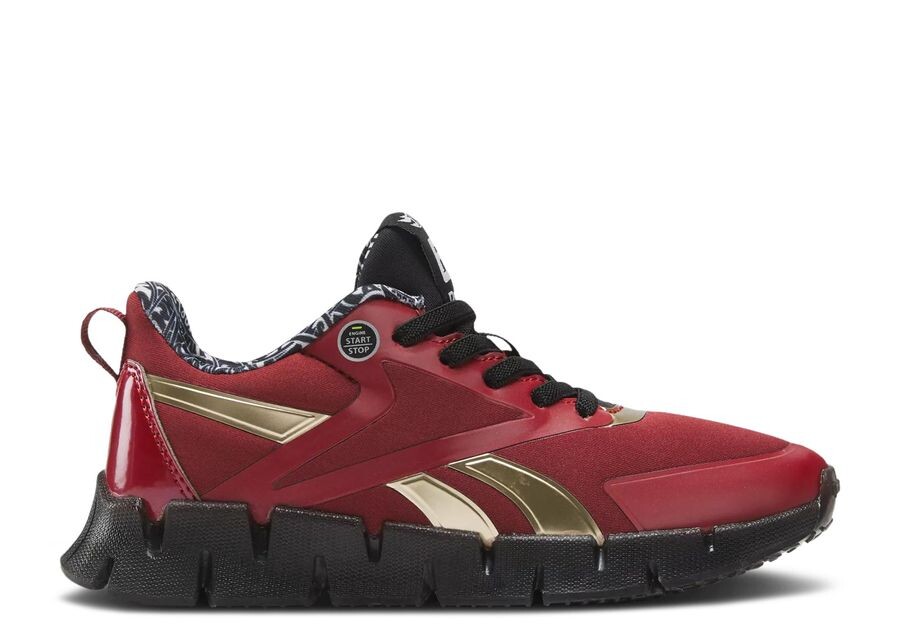 

Кроссовки Reebok Hot Wheels X Zig N' Glow Little Kid 'Bone Shaker', красный