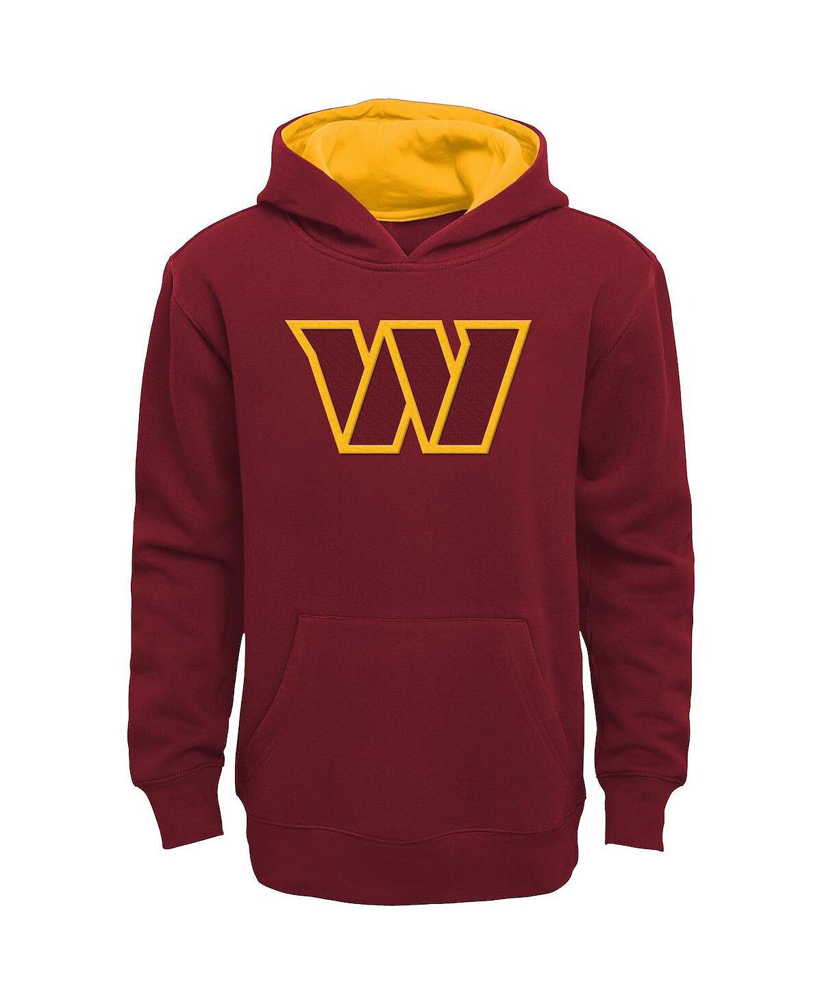 

Бордовый пуловер с капюшоном Big Boys Washington Football Team Prime Outerstuff