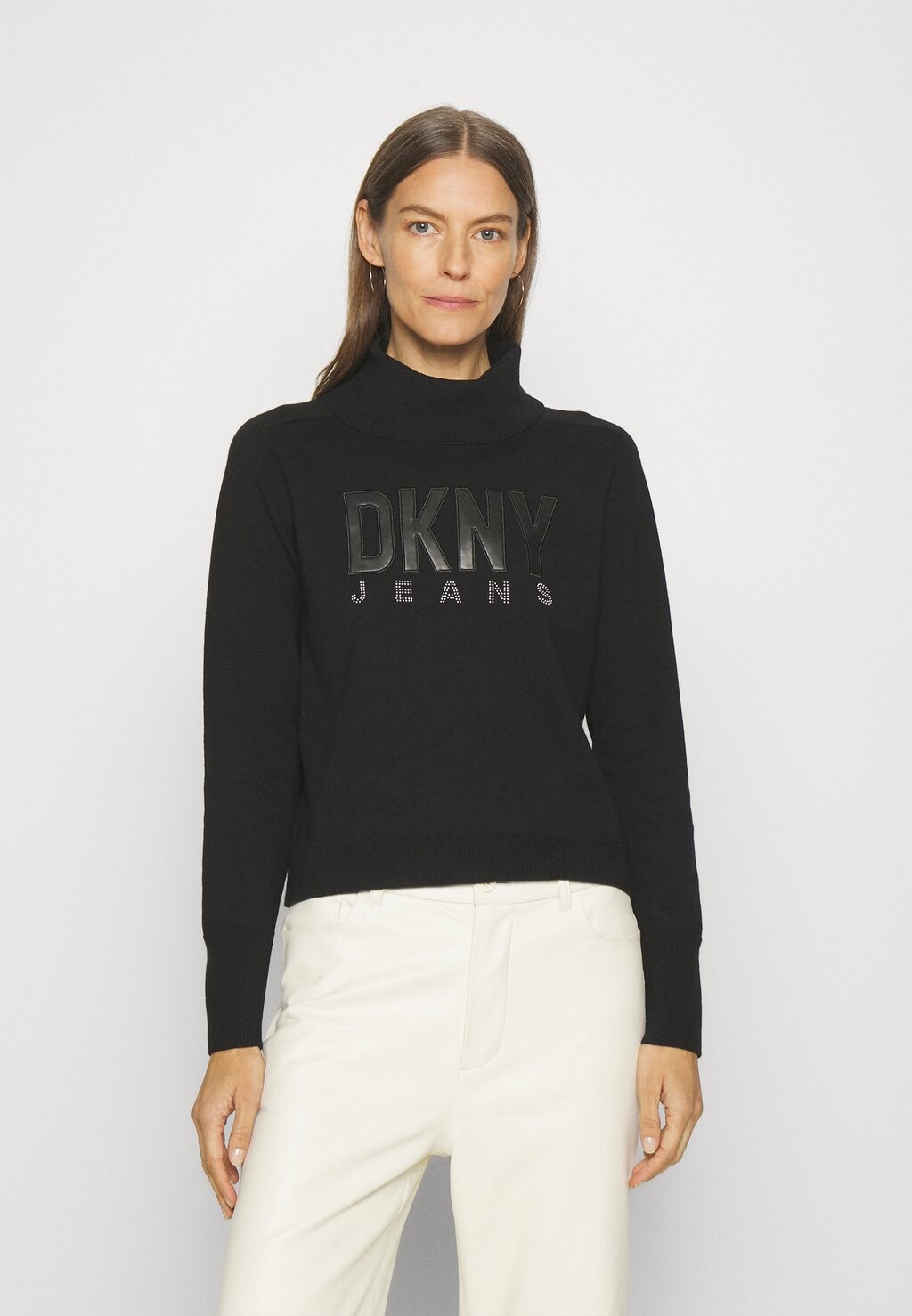 

Свитшот DKNY ЛОГОТИП, черный