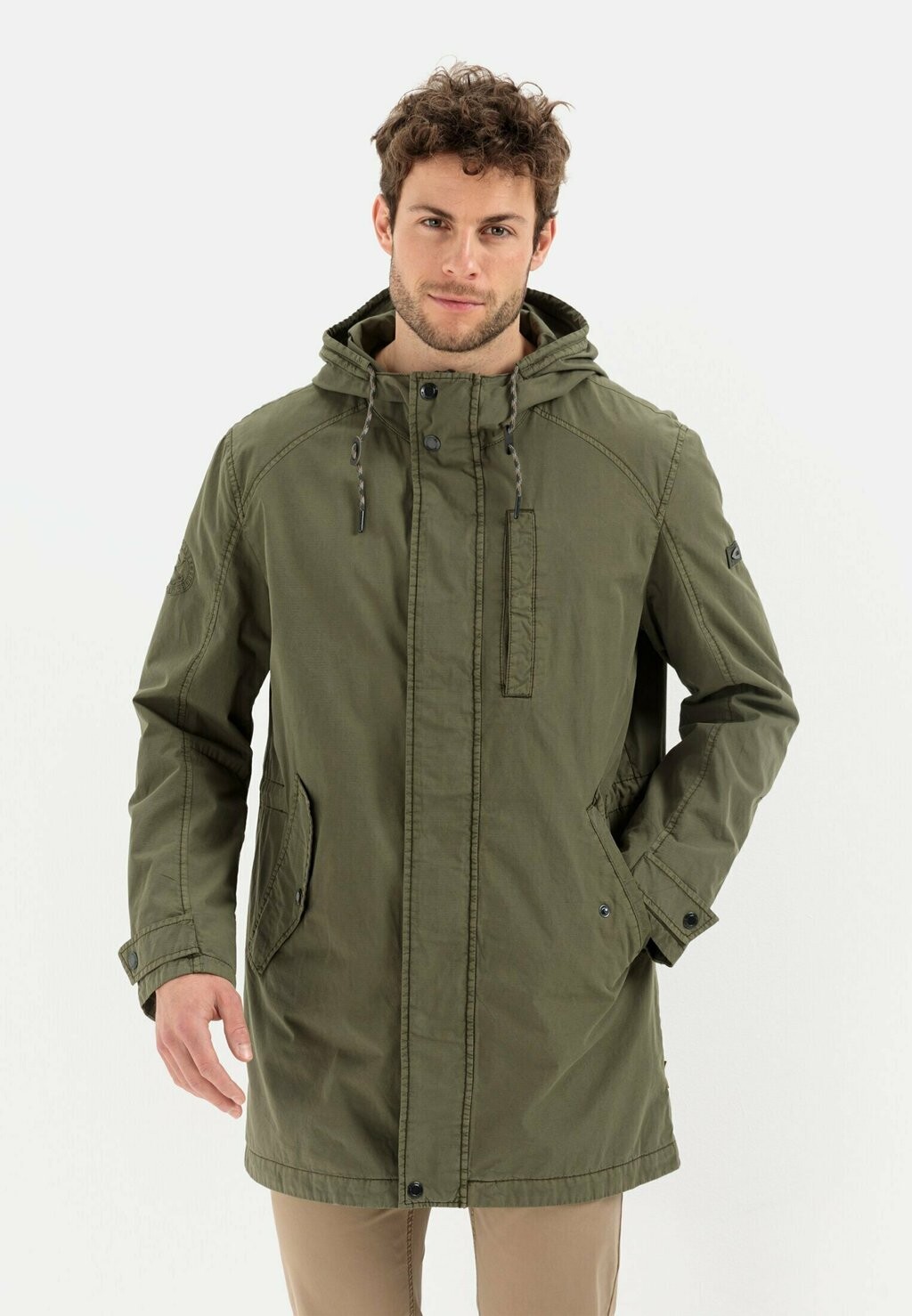 

Парка camel active, оливково-коричневый