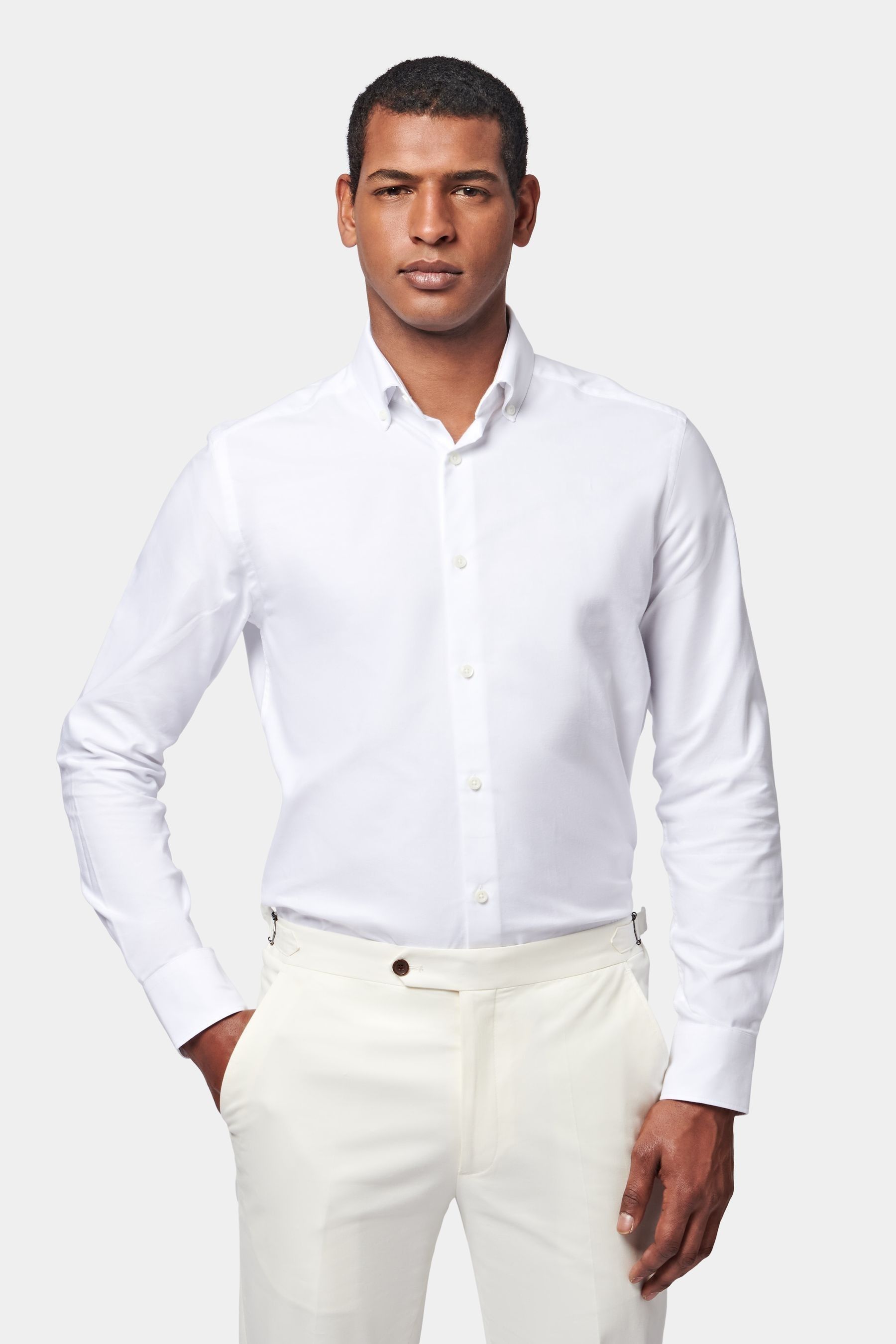 Оксфордская рубашка с длинными рукавами Peckham Rye, белый кроссовки recykers peckham white
