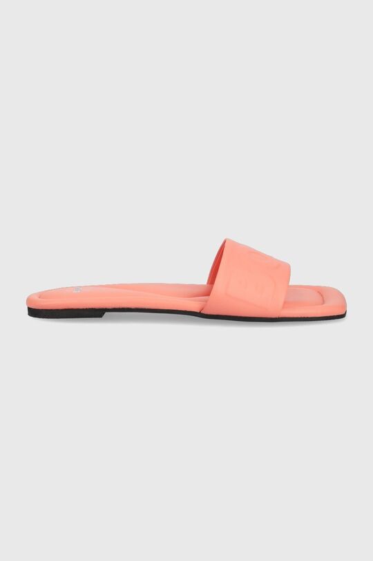 

Кожаные тапочки BOSS Addison Slide-HF 50470589.637 Boss, розовый
