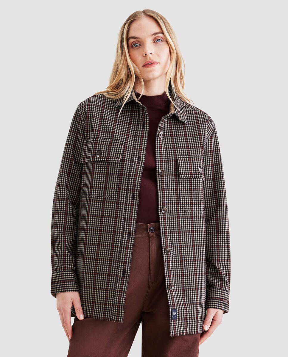 

Женская майка межсезонья Dockers, коричневый