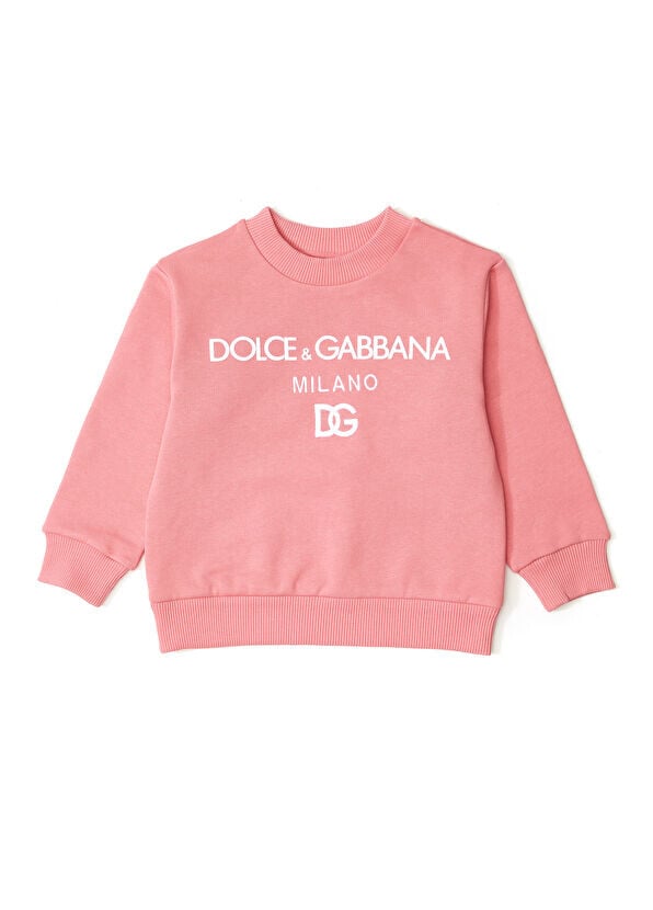 

Толстовка для мальчика с логотипом Dolce&Gabbana, розовый