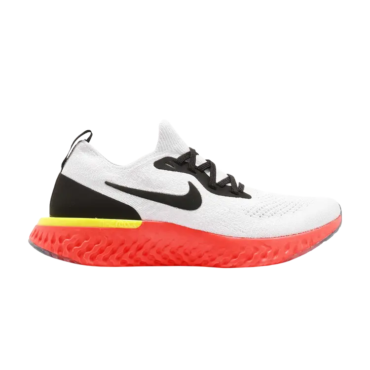 

Кроссовки Nike Epic React Flyknit GS 'Bright Crimson', белый