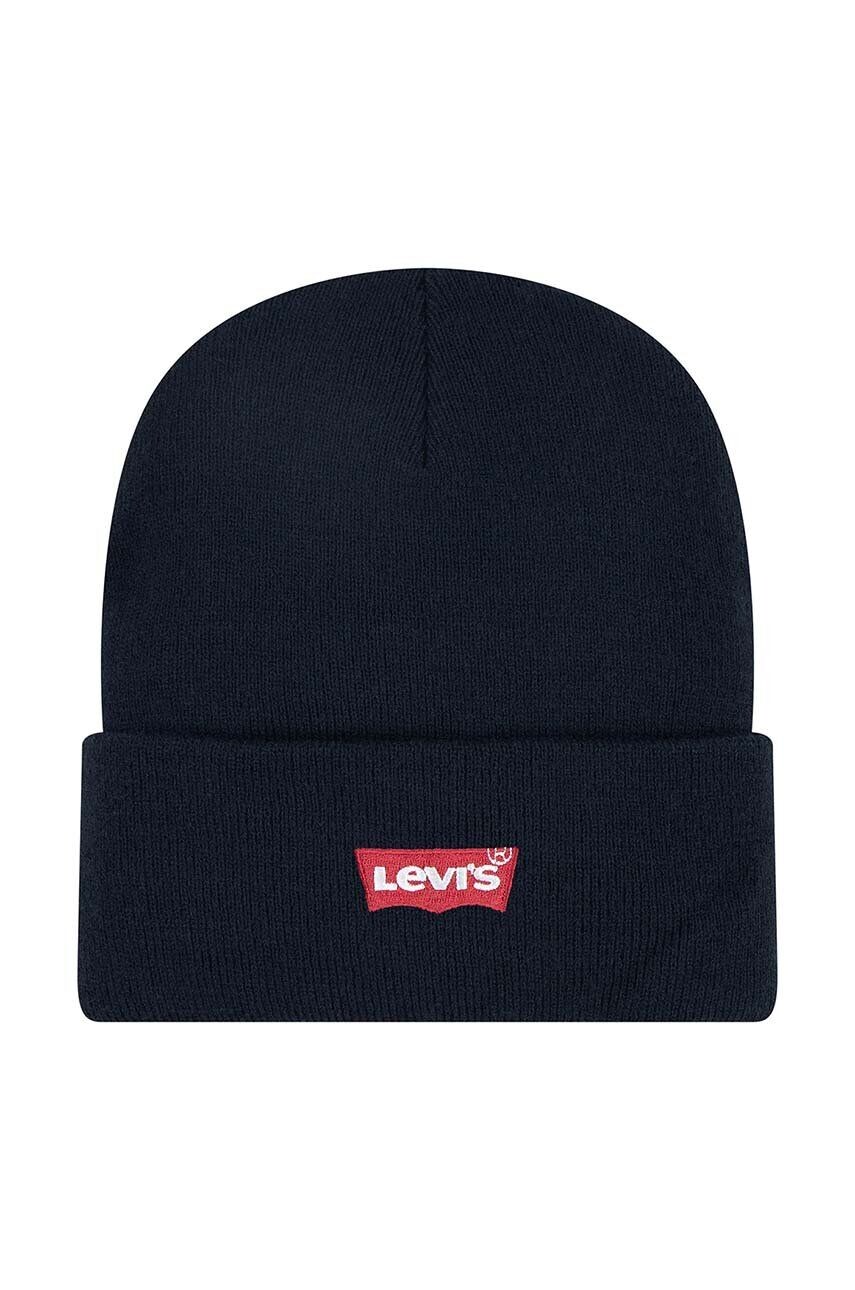 

Детская шапка Levi's LAN LEVI'S CORE BATWING BEANIE, черный
