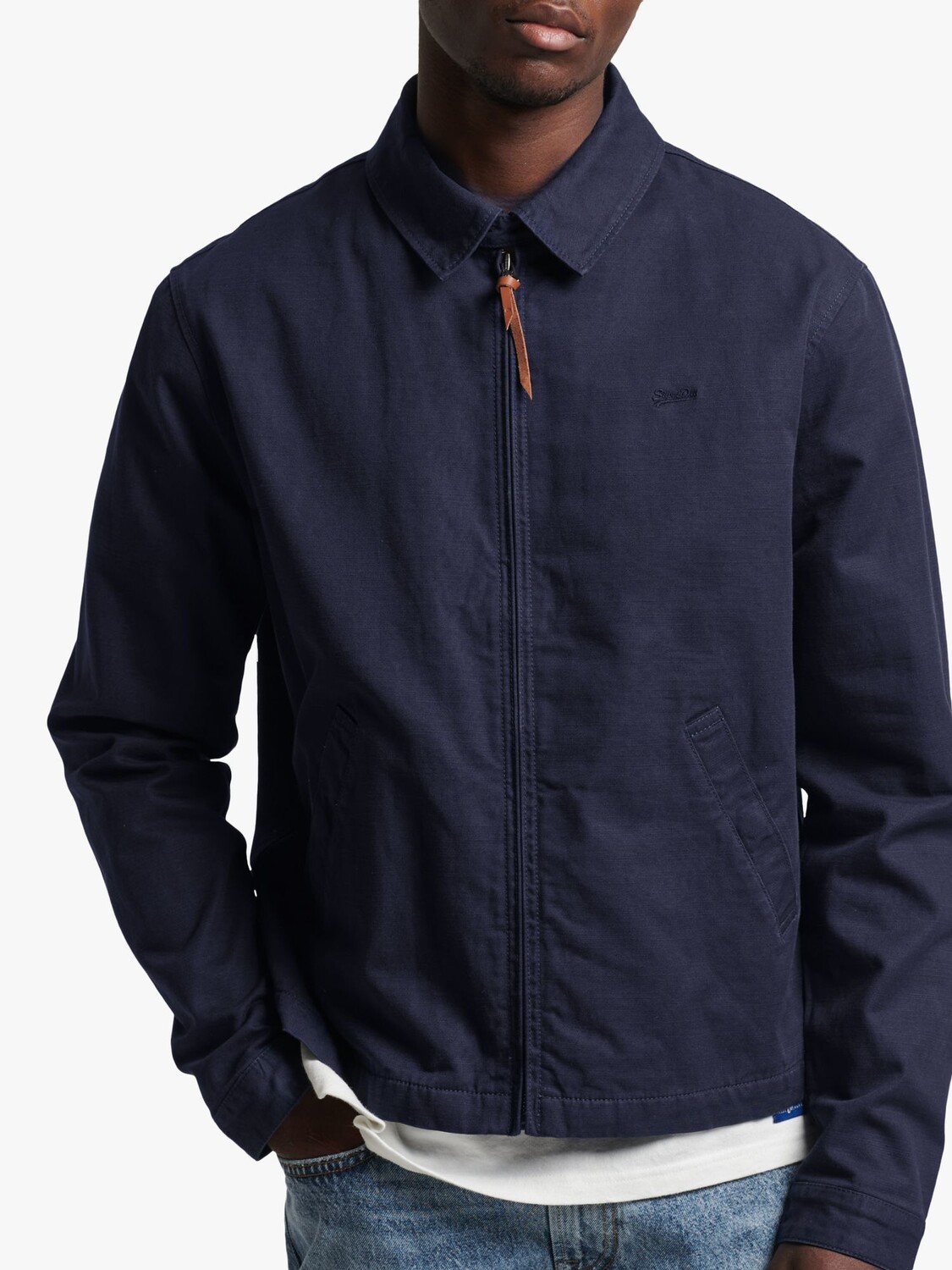 

Куртка Harrington Superdry Vintage, темно-синий