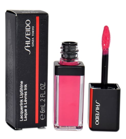 Жидкая помада 302 Plexi Pink, 6 мл Shiseido, LacquerInk LipShine