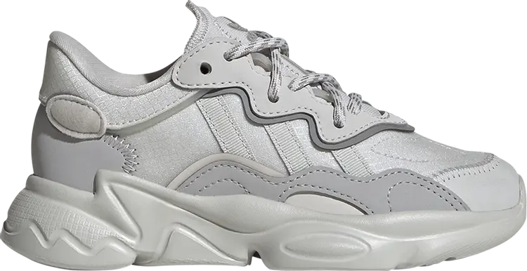 

Кроссовки Ozweego Little Kid 'Triple Grey', серый