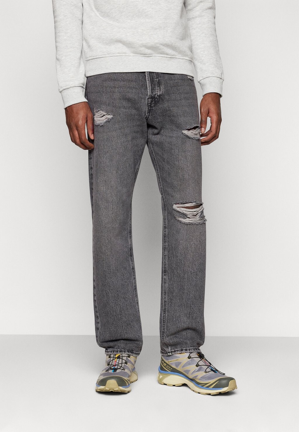 

Джинсы свободного кроя JJICHRIS JJORIGINAL Jack & Jones, черный деним