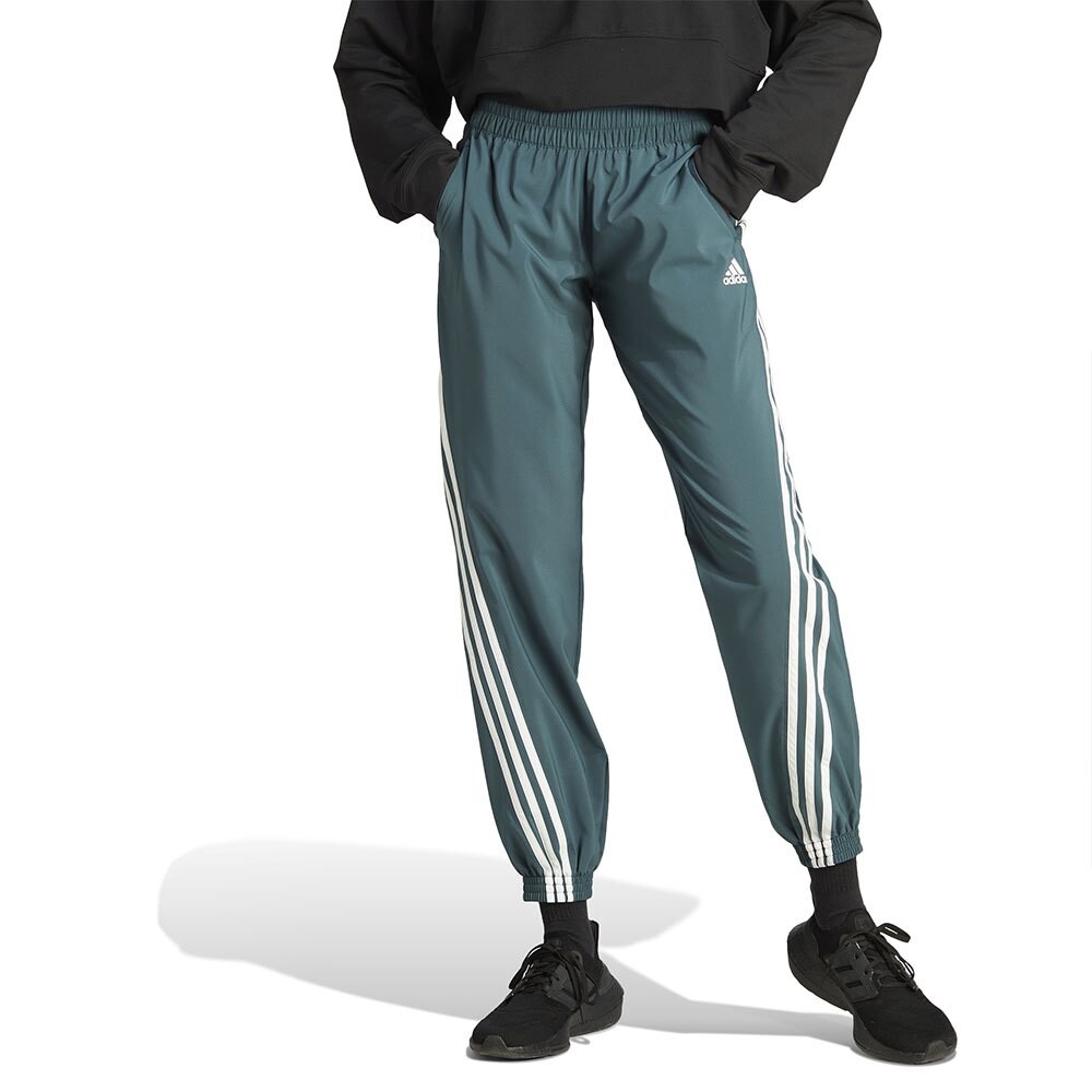 

Брюки джоггеры adidas Icons 3 Stripes Woven, зеленый